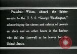 Standbild Woodrow Wilson Brest Frankreich, 1919, aus Sekunde 14 historischem Filmmaterial Videoclip 65675026961