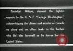 Standbild Woodrow Wilson Brest Frankreich, 1919, aus Sekunde 20 historischem Filmmaterial Videoclip 65675026961
