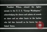 Standbild Woodrow Wilson Brest Frankreich, 1919, aus Sekunde 22 historischem Filmmaterial Videoclip 65675026961