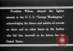 Standbild Woodrow Wilson Brest Frankreich, 1919, aus Sekunde 24 historischem Filmmaterial Videoclip 65675026961