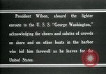 Standbild Woodrow Wilson Brest Frankreich, 1919, aus Sekunde 25 historischem Filmmaterial Videoclip 65675026961