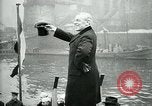 Standbild Woodrow Wilson Brest Frankreich, 1919, aus Sekunde 41 historischem Filmmaterial Videoclip 65675026961