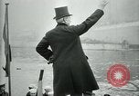 Standbild Woodrow Wilson Brest Frankreich, 1919, aus Sekunde 55 historischem Filmmaterial Videoclip 65675026961