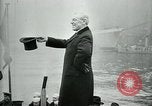 Standbild Woodrow Wilson Brest Frankreich, 1919, aus Sekunde 62 historischem Filmmaterial Videoclip 65675026961