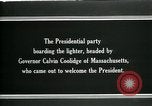 Image of Woodrow Wilson Boston Massachusetts USA, 1919, second 11 stock footage video 65675026964