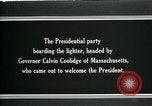 Image of Woodrow Wilson Boston Massachusetts USA, 1919, second 12 stock footage video 65675026964