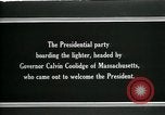 Image of Woodrow Wilson Boston Massachusetts USA, 1919, second 13 stock footage video 65675026964