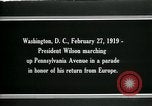 Image of Woodrow Wilson Washington DC USA, 1919, second 3 stock footage video 65675026967