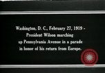 Image of Woodrow Wilson Washington DC USA, 1919, second 4 stock footage video 65675026967