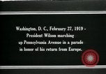 Image of Woodrow Wilson Washington DC USA, 1919, second 6 stock footage video 65675026967