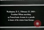 Image of Woodrow Wilson Washington DC USA, 1919, second 7 stock footage video 65675026967