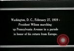 Image of Woodrow Wilson Washington DC USA, 1919, second 12 stock footage video 65675026967