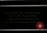 Image of Woodrow Wilson Atlantic Ocean, 1919, second 19 stock footage video 65675026968