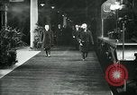 Image of Woodrow Wilson arriving for treaty signing Paris France, 1919, second 38 stock footage video 65675026969