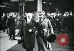 Image of Woodrow Wilson arriving for treaty signing Paris France, 1919, second 52 stock footage video 65675026969