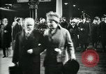 Image of Woodrow Wilson arriving for treaty signing Paris France, 1919, second 53 stock footage video 65675026969