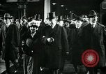 Image of Woodrow Wilson arriving for treaty signing Paris France, 1919, second 57 stock footage video 65675026969