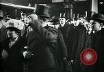 Image of Woodrow Wilson arriving for treaty signing Paris France, 1919, second 59 stock footage video 65675026969