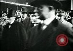 Image of Woodrow Wilson arriving for treaty signing Paris France, 1919, second 60 stock footage video 65675026969