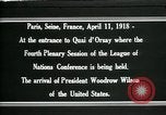 Image of Woodrow Wilson Paris France, 1919, second 1 stock footage video 65675026970