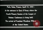 Image of Woodrow Wilson Paris France, 1919, second 11 stock footage video 65675026970