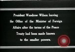 Immagine di Woodrow Wilson Parigi Francia, 1919, secondo 5 filmato di repertorio 65675026971