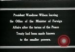 Immagine di Woodrow Wilson Parigi Francia, 1919, secondo 10 filmato di repertorio 65675026971