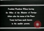 Immagine di Woodrow Wilson Parigi Francia, 1919, secondo 14 filmato di repertorio 65675026971