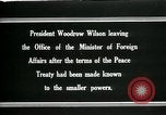 Immagine di Woodrow Wilson Parigi Francia, 1919, secondo 16 filmato di repertorio 65675026971