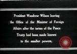 Immagine di Woodrow Wilson Parigi Francia, 1919, secondo 17 filmato di repertorio 65675026971