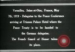 Immagine di Il maresciallo Foch Versailles Siene et Oise Francia, 1919, secondo 11 filmato di repertorio 65675026972