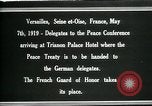 Immagine di Il maresciallo Foch Versailles Siene et Oise Francia, 1919, secondo 22 filmato di repertorio 65675026972