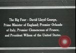 Standbild David Lloyd George Paris Frankreich, 1919, aus Sekunde 1 historischem Filmmaterial Videoclip 65675026975
