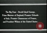 Standbild David Lloyd George Paris Frankreich, 1919, aus Sekunde 13 historischem Filmmaterial Videoclip 65675026975