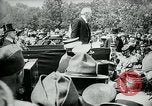 Standbild Woodrow Wilson Suresnes Frankreich, 1919, aus Sekunde 38 historischem Filmmaterial Videoclip 65675026979