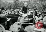Standbild Woodrow Wilson Suresnes Frankreich, 1919, aus Sekunde 39 historischem Filmmaterial Videoclip 65675026979