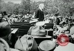 Standbild Woodrow Wilson Suresnes Frankreich, 1919, aus Sekunde 41 historischem Filmmaterial Videoclip 65675026979
