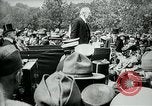 Standbild Woodrow Wilson Suresnes Frankreich, 1919, aus Sekunde 43 historischem Filmmaterial Videoclip 65675026979