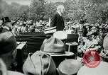 Standbild Woodrow Wilson Suresnes Frankreich, 1919, aus Sekunde 44 historischem Filmmaterial Videoclip 65675026979