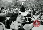 Standbild Woodrow Wilson Suresnes Frankreich, 1919, aus Sekunde 46 historischem Filmmaterial Videoclip 65675026979