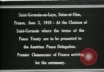 Immagine di Georges Clemenceau Chateau Saint Germain-en-Laye Francia, 1919, secondo 4 filmato di repertorio 65675026981