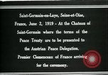 Immagine di Georges Clemenceau Chateau Saint Germain-en-Laye Francia, 1919, secondo 7 filmato di repertorio 65675026981
