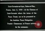 Immagine di Georges Clemenceau Chateau Saint Germain-en-Laye Francia, 1919, secondo 8 filmato di repertorio 65675026981