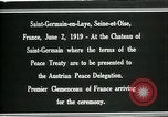 Immagine di Georges Clemenceau Chateau Saint Germain-en-Laye Francia, 1919, secondo 11 filmato di repertorio 65675026981