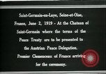 Immagine di Georges Clemenceau Chateau Saint Germain-en-Laye Francia, 1919, secondo 12 filmato di repertorio 65675026981