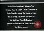 Immagine di Georges Clemenceau Chateau Saint Germain-en-Laye Francia, 1919, secondo 13 filmato di repertorio 65675026981