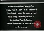 Immagine di Georges Clemenceau Chateau Saint Germain-en-Laye Francia, 1919, secondo 14 filmato di repertorio 65675026981