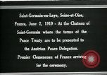 Immagine di Georges Clemenceau Chateau Saint Germain-en-Laye Francia, 1919, secondo 20 filmato di repertorio 65675026981
