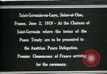 Immagine di Georges Clemenceau Chateau Saint Germain-en-Laye Francia, 1919, secondo 26 filmato di repertorio 65675026981