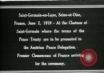 Immagine di Georges Clemenceau Chateau Saint Germain-en-Laye Francia, 1919, secondo 27 filmato di repertorio 65675026981